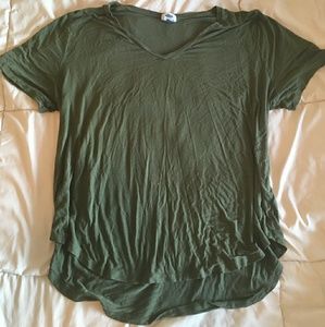 Green old navy  top